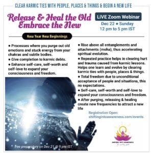 Release & Heal the Old Embrace the New