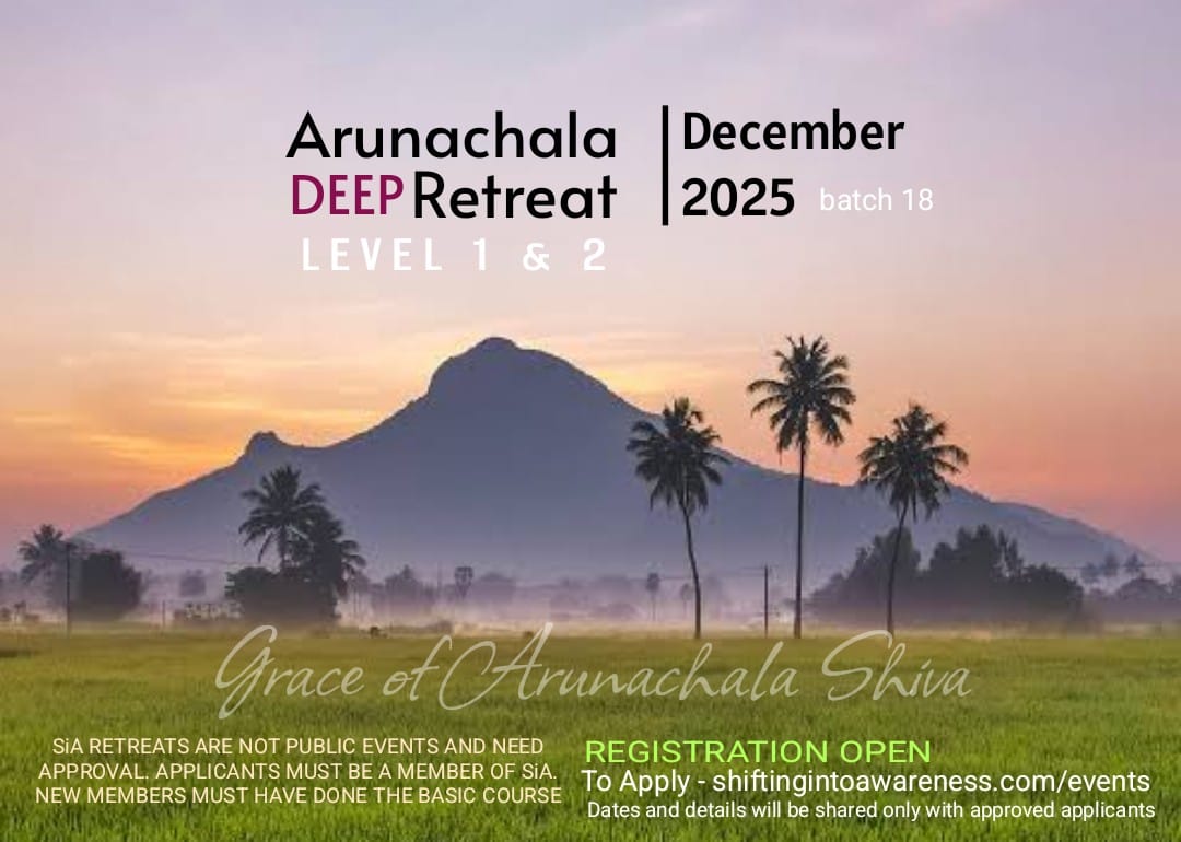 ARUNACHALA RETREAT ~ Dec 2025 Registration