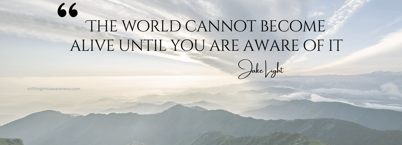 Shifting Into Awareness