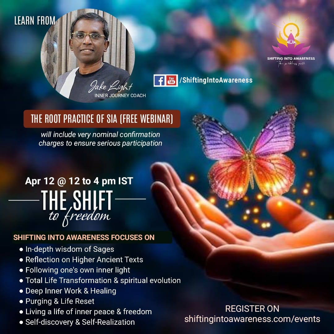 THE SHIFT (Free Webinar) - only confirmation charges