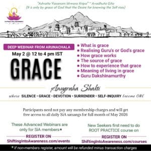 GRACE ● LiVE from Arunachala