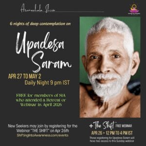 Upadesa Saram (+ THE SHIFT)